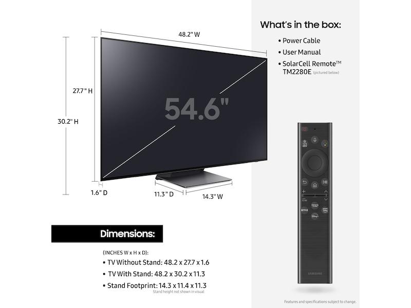 55" Class S95B OLED 4K Smart TV (2022)