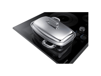 30" Smart Induction Cooktop in Black Stainless Steel