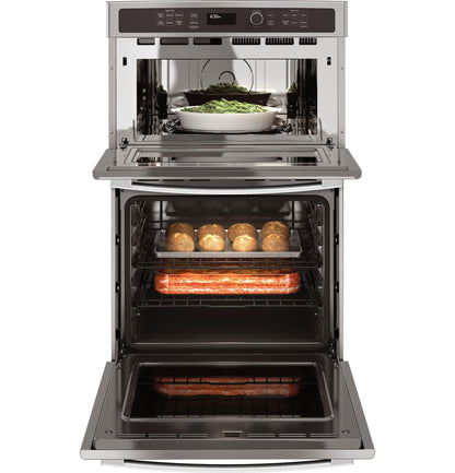 JK3800SHSS GE® 27" Built-In Combination Microwave/Thermal Wall Oven