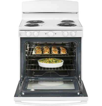 JBS460DMWW GE® ENERGY STAR® 30" Free-Standing Electric Range