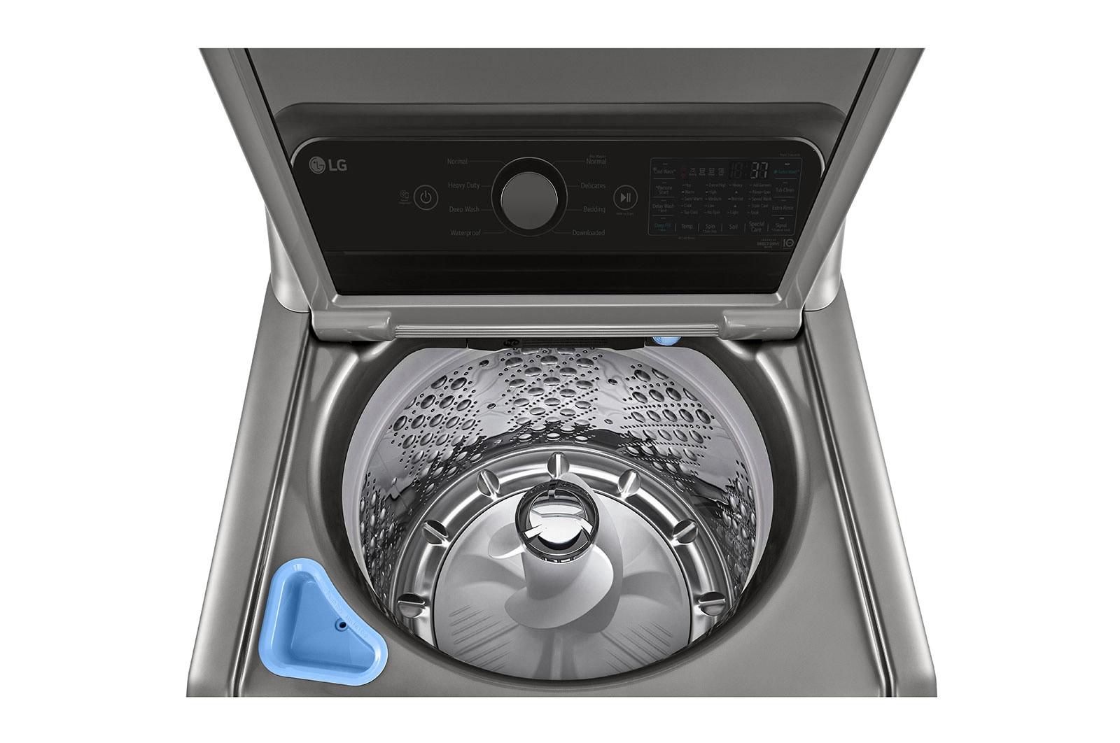 Lg 5.3 cu.ft. Mega Capacity Smart wi-fi Enabled Top Load Washer with 4-Way™ Agitator