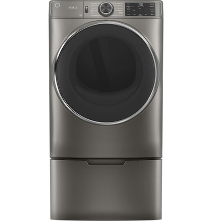 GE® 7.8 cu. ft. Capacity Smart Front Load Electric Dryer with Steam and Sanitize Cycle