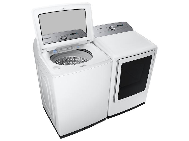 7.4 cu. ft. Smart Gas Dryer with Steam Sanitize+ in White