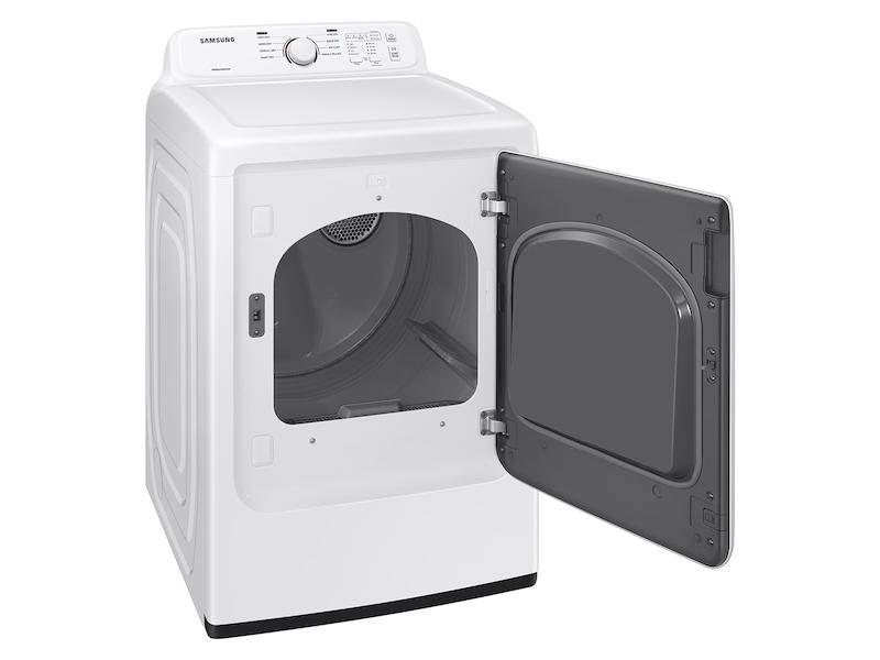 Samsung DVE41A3000W 7.2 cu. ft. Electric Dryer with Sensor Dry and 8 Drying Cycles in White