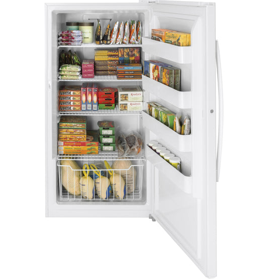 FUF17SMRWW GE® 17.3 Cu. Ft. Frost-Free Garage Ready Upright Freezer