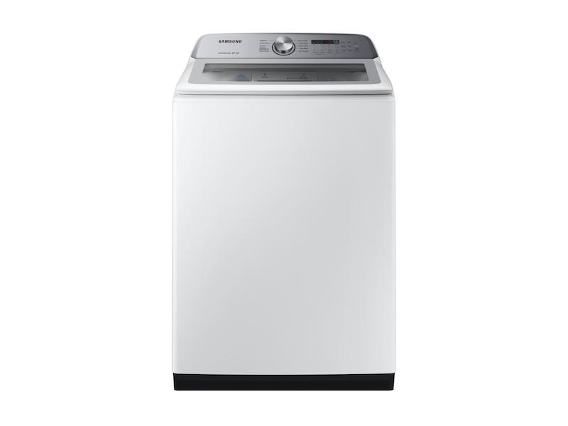 Samsung 5.0 cu. ft. Top Load Washer with Active WaterJet in White