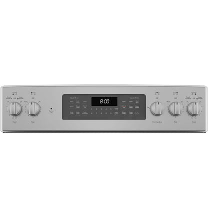 JBS86SPSS GE 30" Free-Standing Electric Double Oven Convection Range