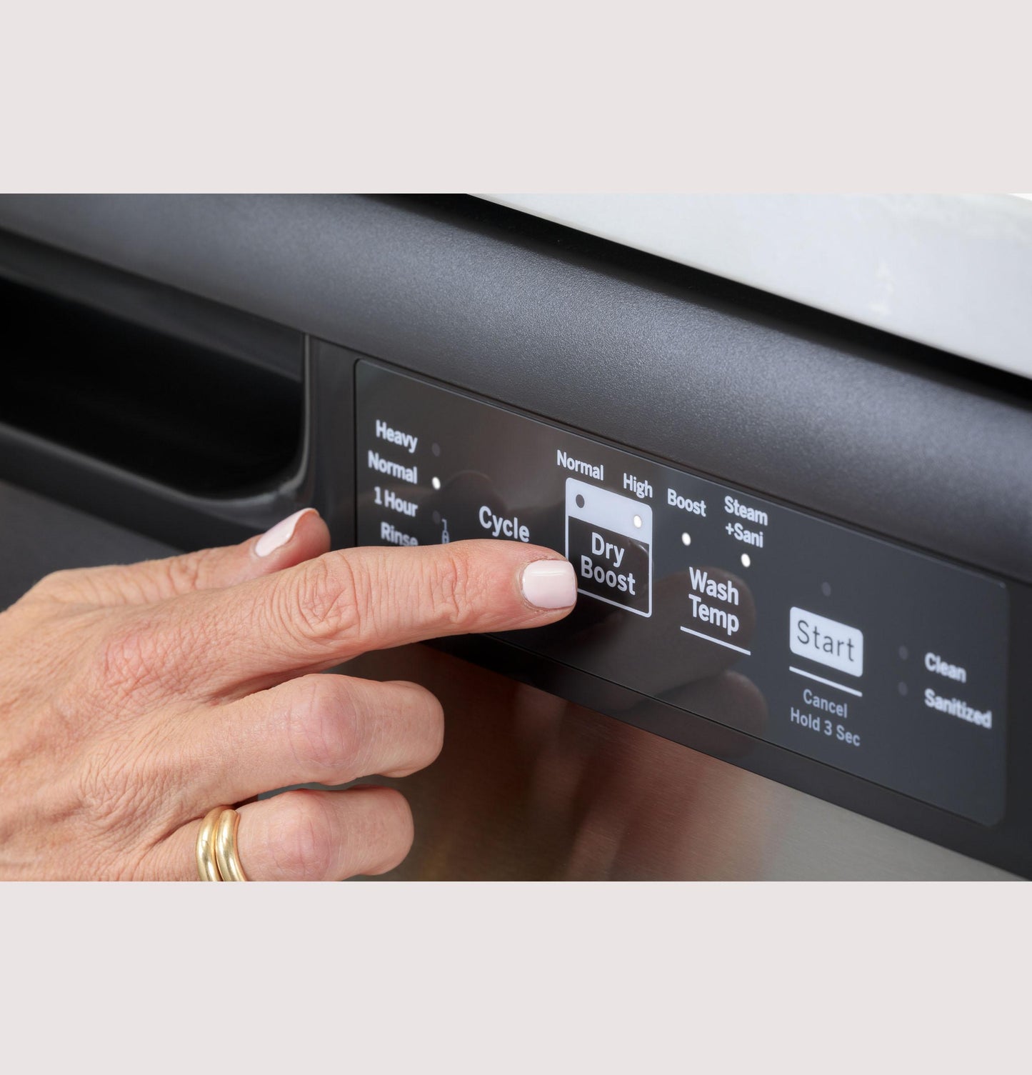GDF535PGRCC GE® ENERGY STAR® Dishwasher with Front Controls