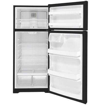 GTE18DTNRBB GE® ENERGY STAR® 17.5 Cu. Ft. Top-Freezer Refrigerator