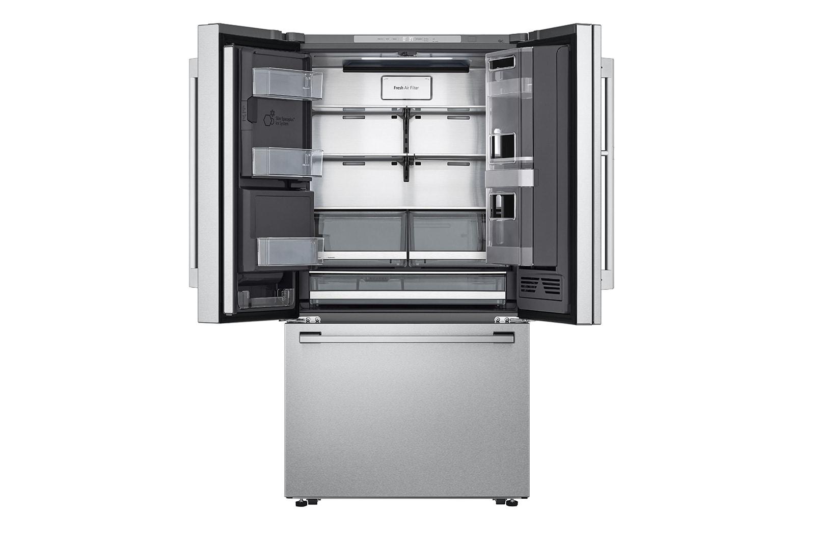 SRFVC2416S LG STUDIO 24 cu. ft. Smart InstaView® Door-in-Door® Large Capacity Counter-Depth Refrigerator with Craft Ice™ Maker