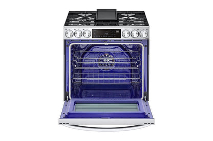 Lg LSGL6335F 6.3 cu ft. Smart Wi-Fi Enabled ProBake Convection® InstaView® Gas Slide-In Range with Air Fry