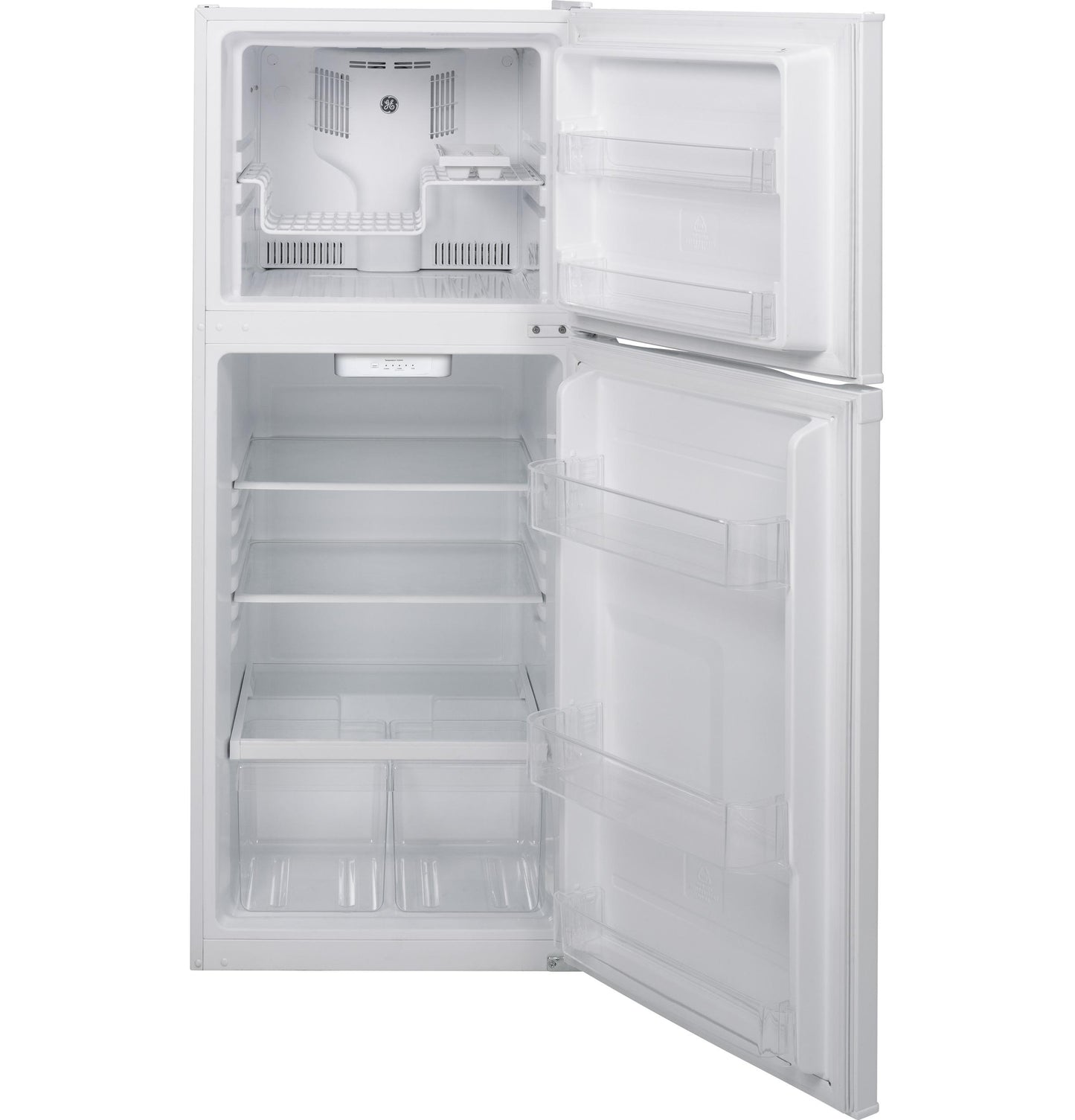 GPE12FGKWW GE® ENERGY STAR® 11.6 cu. ft. Top-Freezer Refrigerator