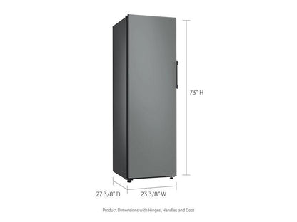 11.4 cu. Ft. Bespoke Flex Column Refrigerator with Flexible Design in Grey Glass