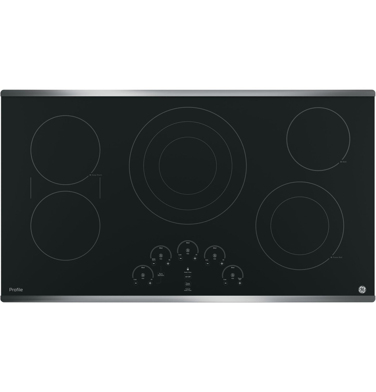 GE Profile™ 36" Built-In Touch Control Cooktop
