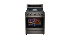 Lg LRGL5825D 5.8 cu ft. Smart Wi-Fi Enabled True Convection InstaView® Gas Range with Air Fry