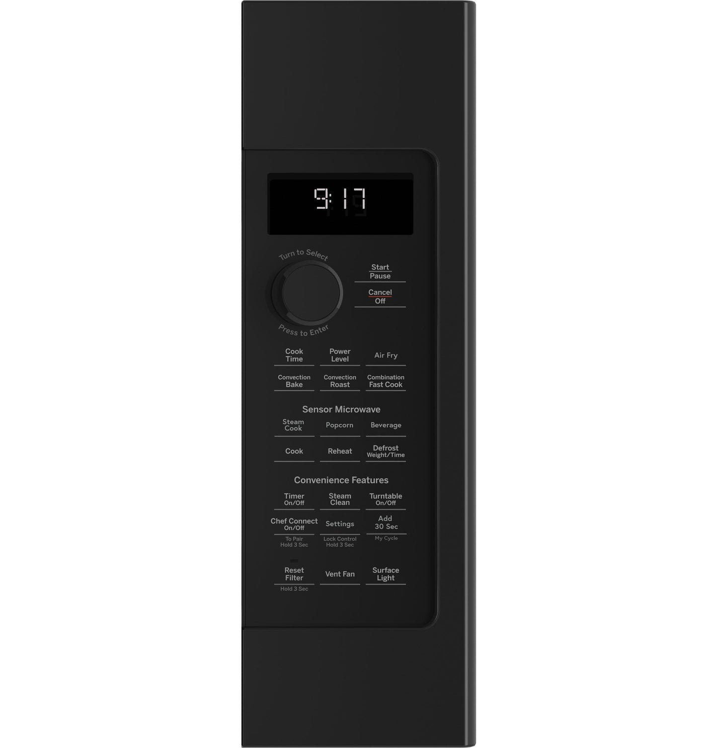 PVM9179DRBB GE Profile™ 1.7 Cu. Ft. Convection Over-the-Range Microwave Oven