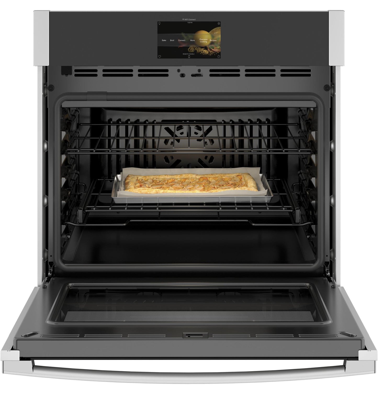 PTS7000SNSS GE Profile™ 30" Smart Built-In Convection Single Wall Oven with No Preheat Air Fry and Precision Cooking