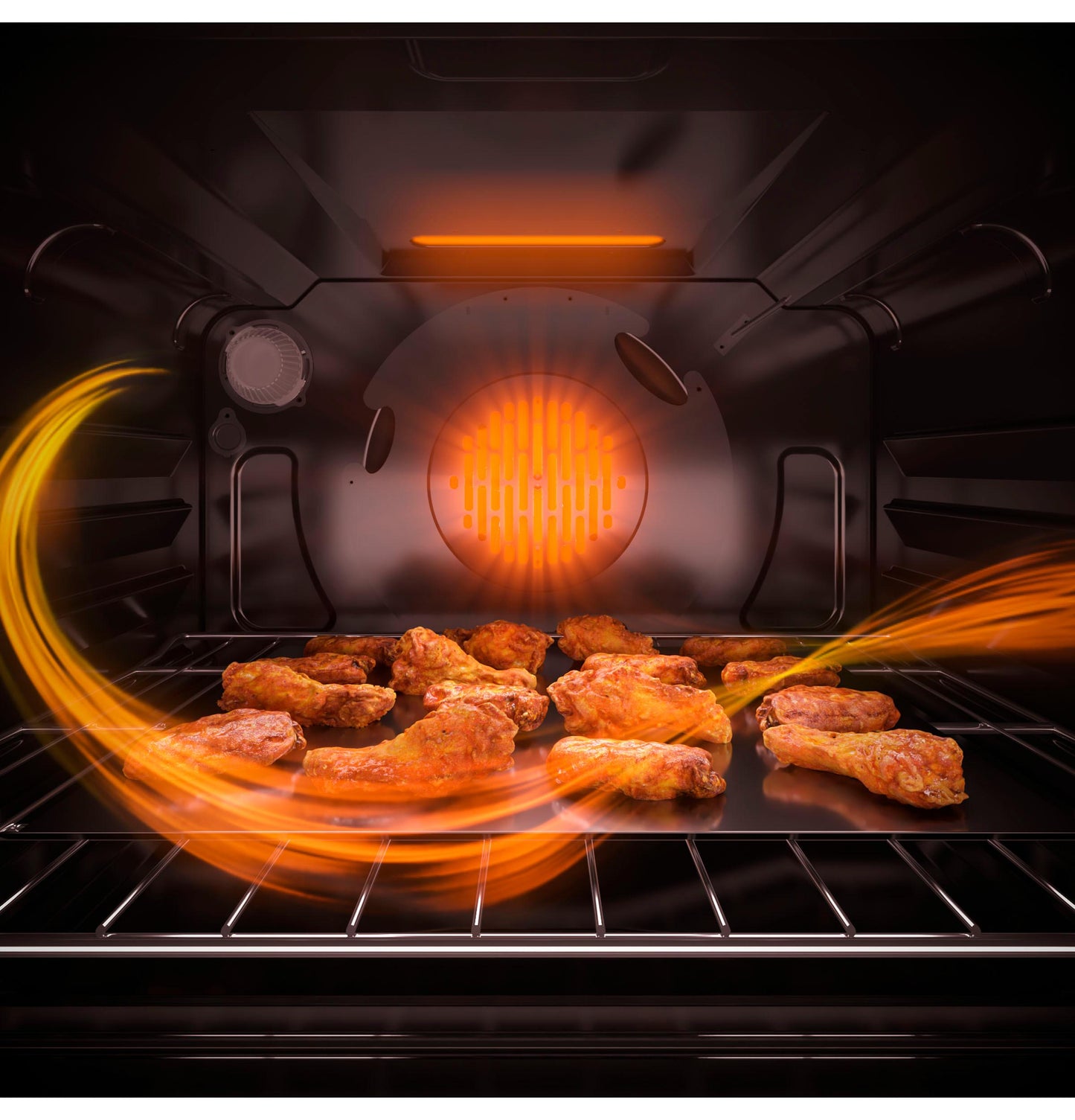 JGBS86EPES GE® 30" Free-Standing Gas Double Oven Convection Range