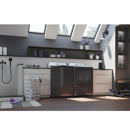 PTW600BPRDG GE Profile™ ENERGY STAR® 5.0 cu. ft. Capacity Washer with Smarter Wash Technology and FlexDispense™