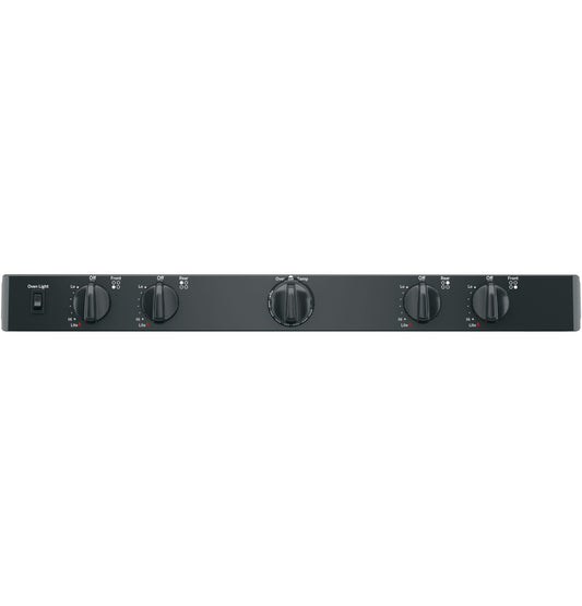 JGBS10DEMBB GE® 30" Free-Standing Front Control Gas Range