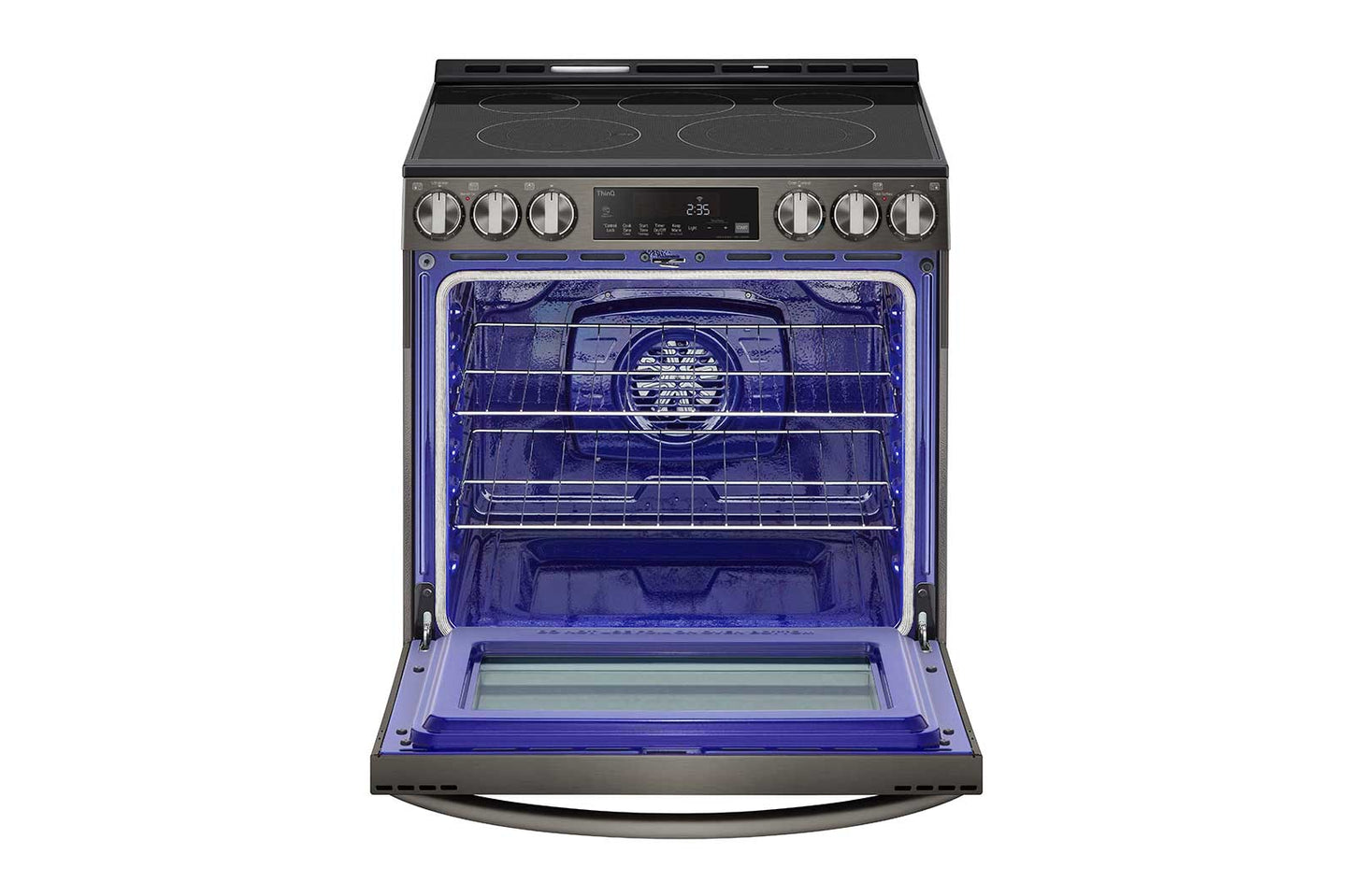 Lg LSEL6333D 6.3 cu ft. Smart Wi-Fi Enabled Fan Convection Electric Slide-in Range with Air Fry & EasyClean®