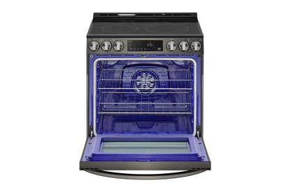 Lg LSEL6333D 6.3 cu ft. Smart Wi-Fi Enabled Fan Convection Electric Slide-in Range with Air Fry & EasyClean®