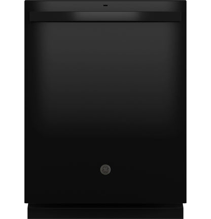GDT550PGRBB GE® ENERGY STAR® Top Control with Plastic Interior Dishwasher with Sanitize Cycle & Dry Boost