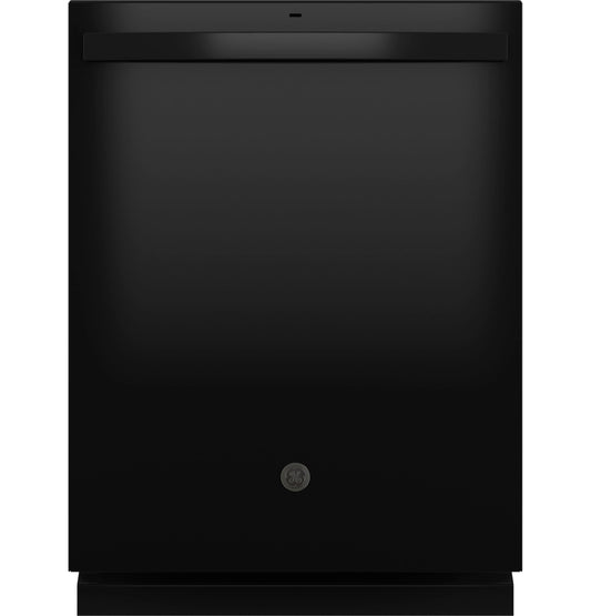 GDT550PGRBB GE® ENERGY STAR® Top Control with Plastic Interior Dishwasher with Sanitize Cycle & Dry Boost