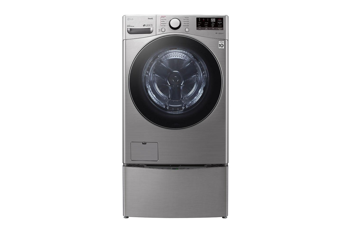 4.5 cu. ft. Ultra Large Capacity Smart wi-fi Enabled Front Load Washer with Built-In Intelligence & Steam Technology