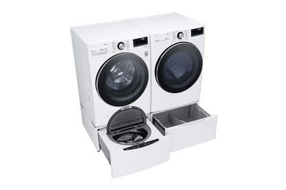 Lg DLGX4201W 7.4 cu. ft. Ultra Large Capacity Smart Wi-Fi Enabled Front Load Gas Dryer with TurboSteam™ and Built-In Intelligence