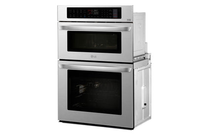 1.7/4.7 cu. ft. Smart wi-fi Enabled Combination Double Wall Oven