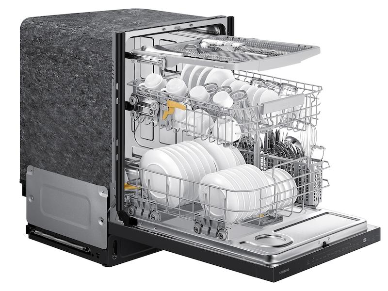 Samsung DW80B6060UG Smart 44dBA Dishwasher with StormWash+™ in Black Stainless Steel