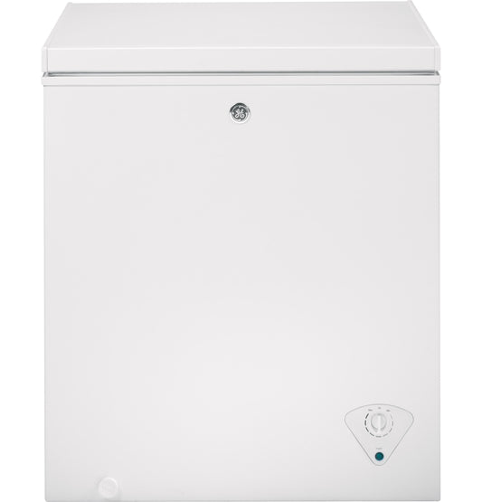 FCM5STWW GE® 5.1 Cu. Ft. Manual Defrost Chest Freezer