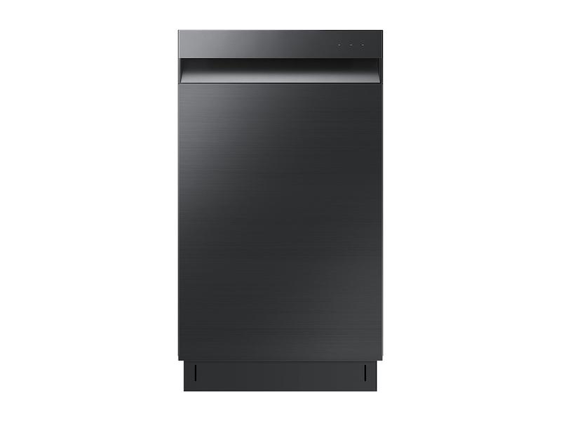 Whisper Quiet 46 dBA Dishwasher in Black Stainless Steel