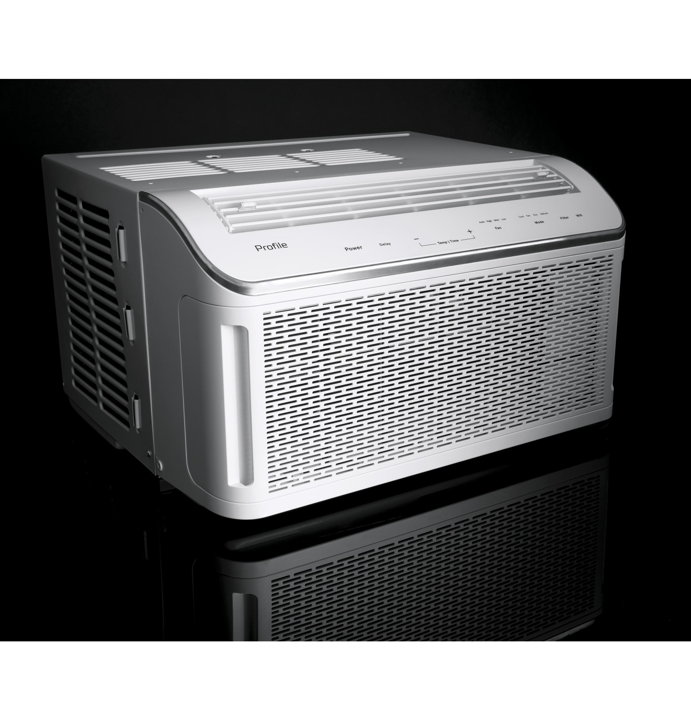 GE Profile™ 8,200 BTU Smart Ultra Quiet Window Air Conditioner for Medium Rooms up to 350 sq. ft.