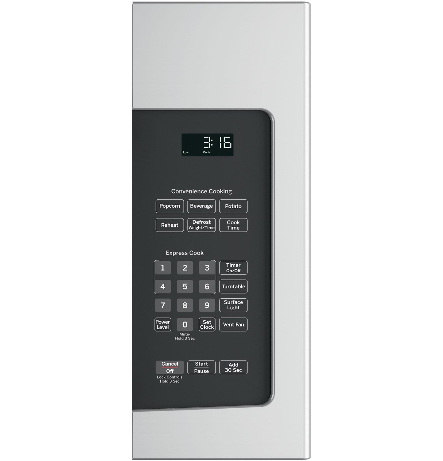 JVM3162RJSS GE® 1.6 Cu. Ft. Over-the-Range Microwave Oven