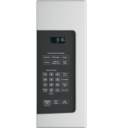 JVM3162RJSS GE® 1.6 Cu. Ft. Over-the-Range Microwave Oven