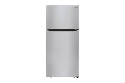 Lg LTCS20020S 20 cu. ft. 30-inch Wide Top Freezer Refrigerator - Stainless Steel