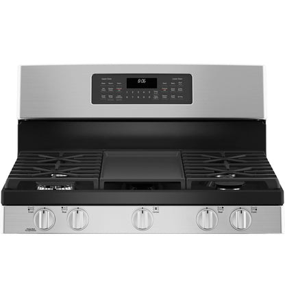 JGBS86SPSS GE 30" Free-Standing Gas Double Oven Convection Range