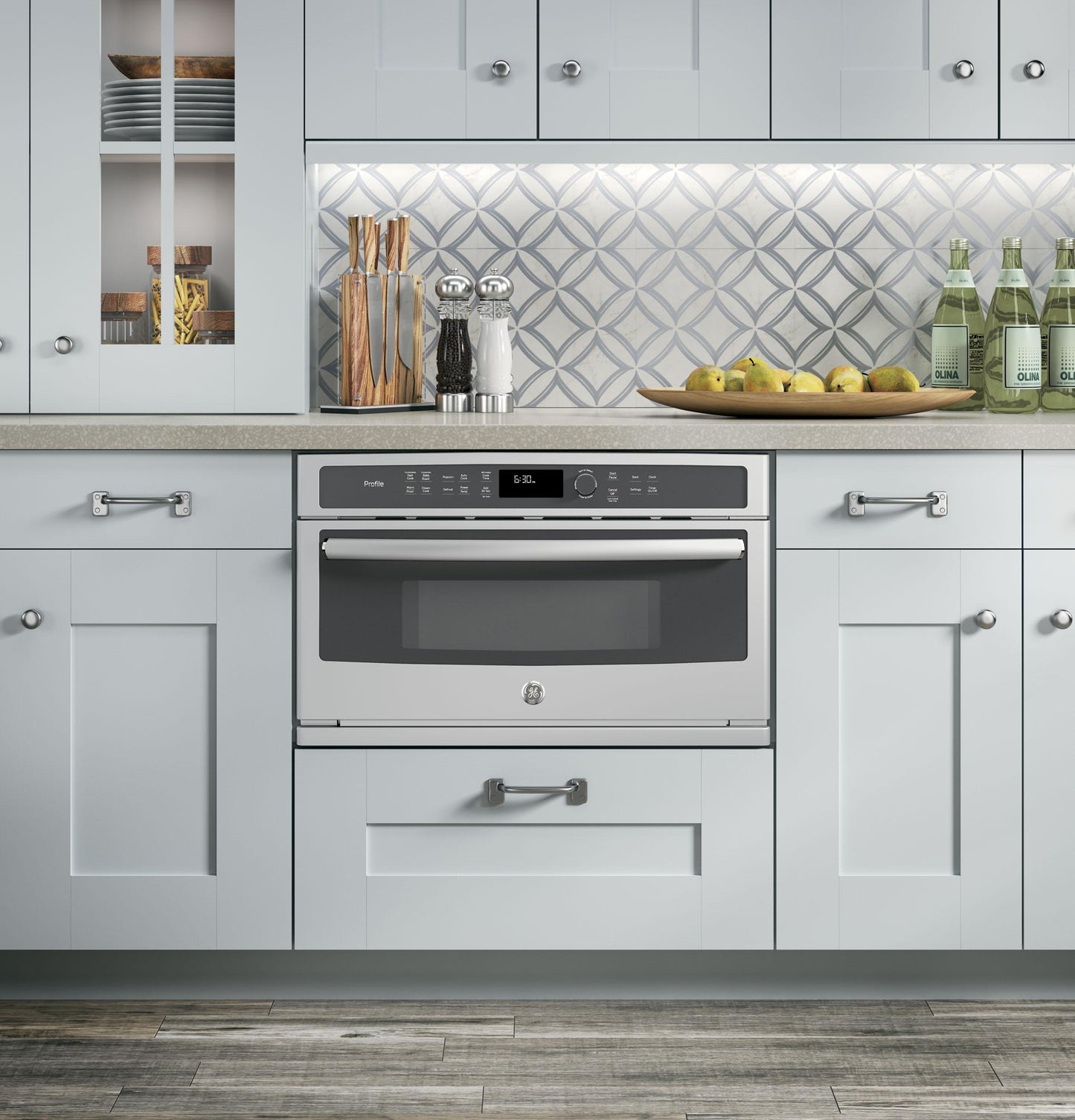 PWB7030SLSS GE Profile™ Built-In Microwave/Convection Oven