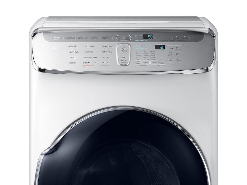 Samsung DVG60M9900W 7.5 cu. ft. Smart Gas Dryer with FlexDry™ in White