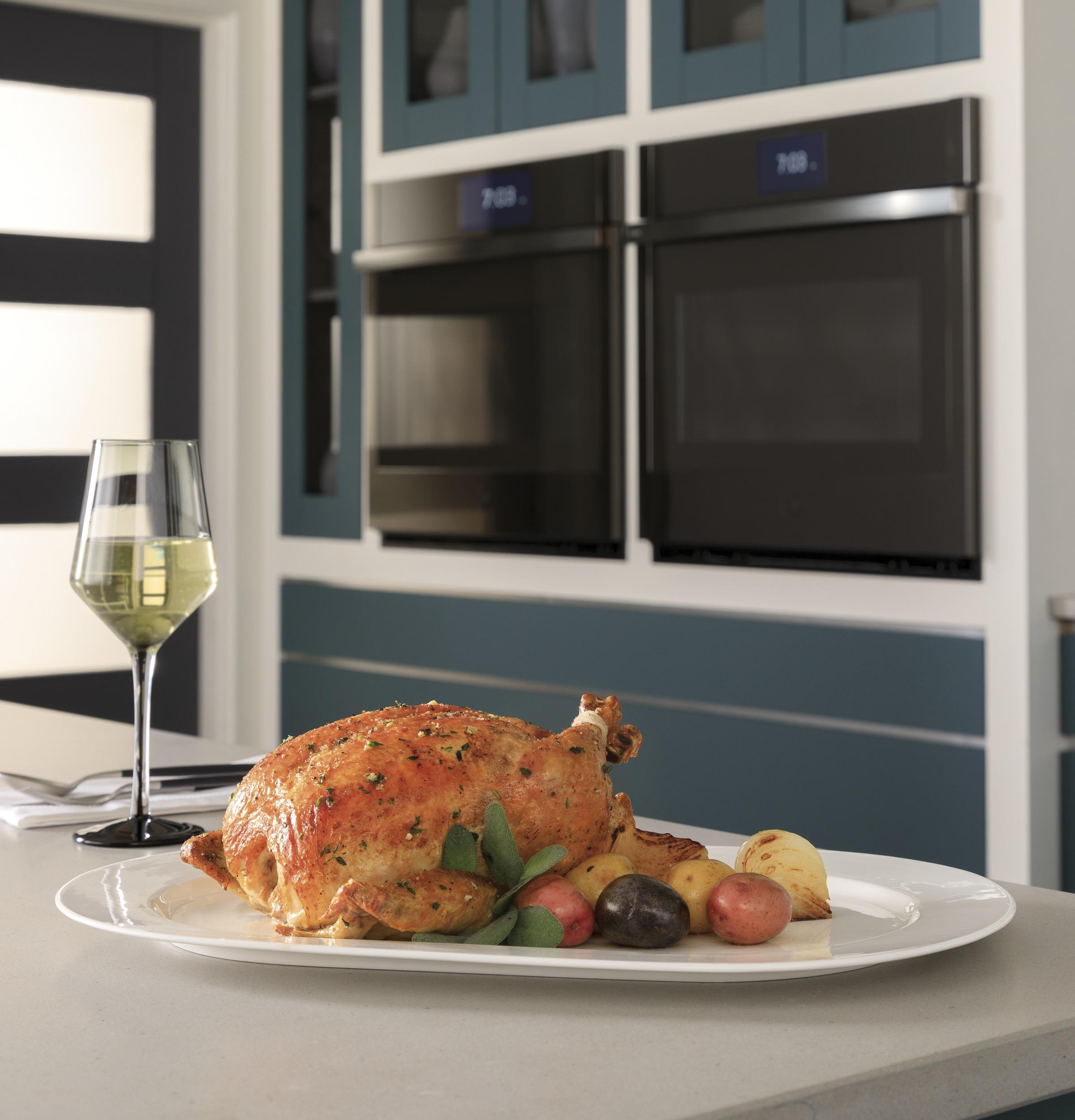 PTD7000SNSS GE Profile™ 30" Smart Built-In Convection Double Wall Oven with No Preheat Air Fry and Precision Cooking