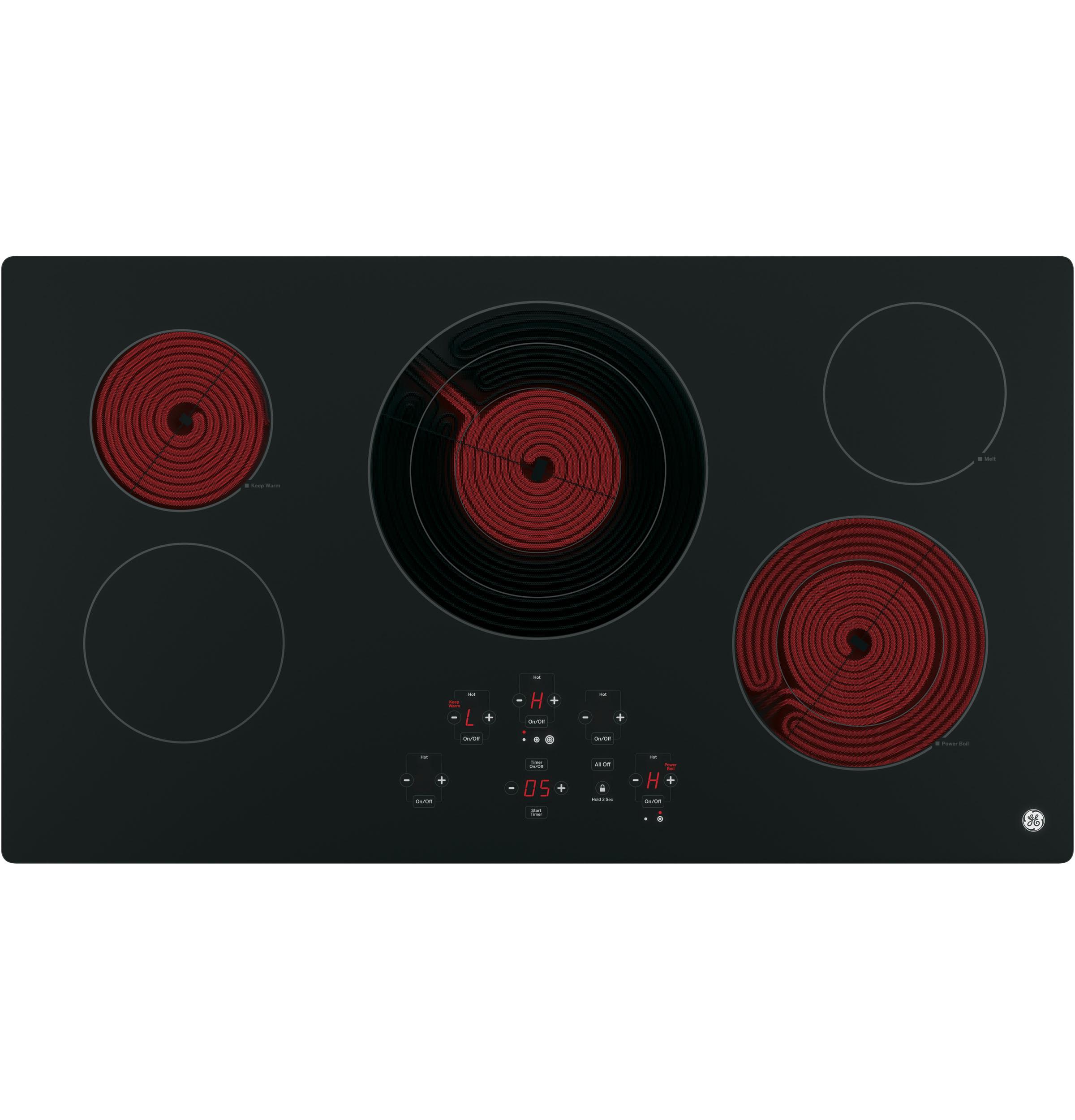 GE® 36" Built-In Touch Control Electric Cooktop