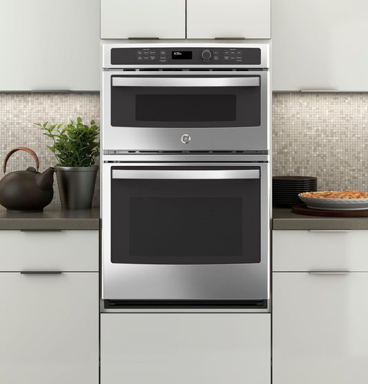 JK3800SHSS GE® 27" Built-In Combination Microwave/Thermal Wall Oven