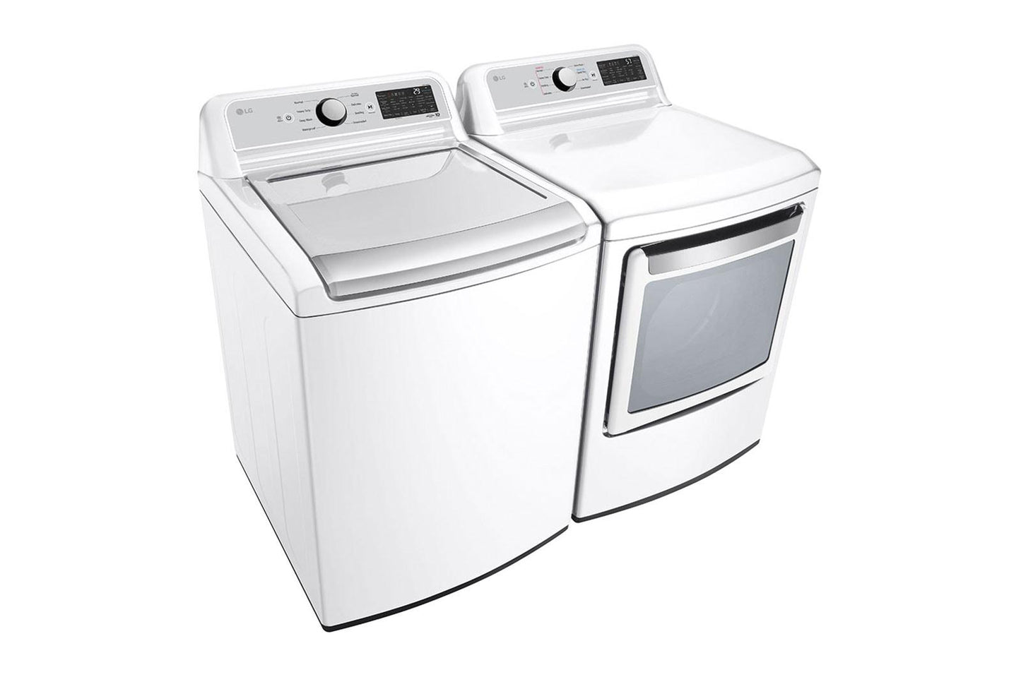 Lg 7.3 cu. ft. Ultra Large Capacity Smart wi-fi Enabled Rear Control Electric Dryer with EasyLoad™ Door