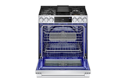 LSGS6338F LG STUDIO 6.3 cu. ft. InstaView® Gas Slide-in Range with ProBake Convection® and Air Fry