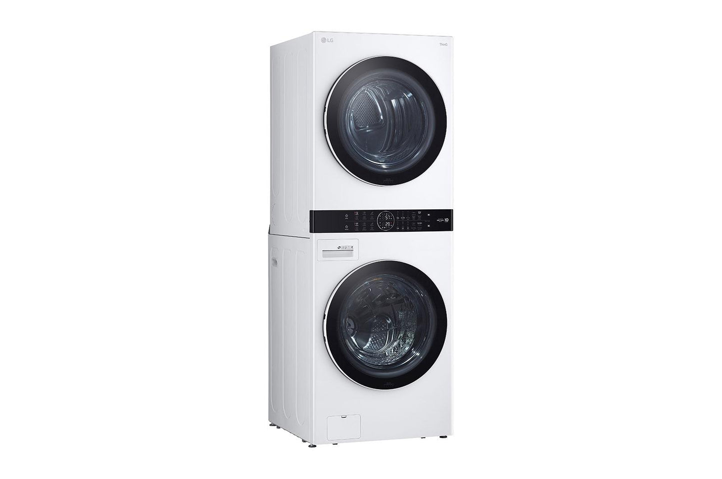 Lg WKGX201HWA Single Unit Front Load LG WashTower™ with Center Control™ 4.5 cu. ft. Washer and 7.4 cu. ft. Gas Dryer