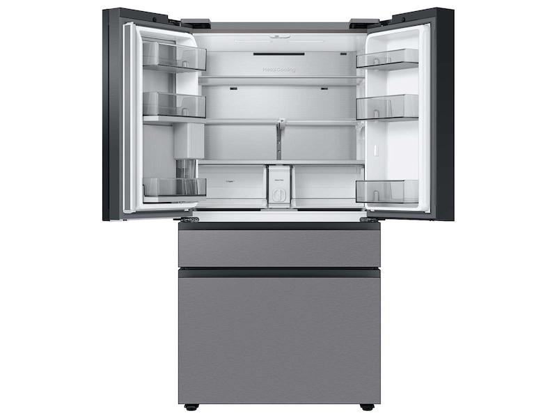 Samsung Bespoke 4-Door French Door Refrigerator (23 cu. ft.) with Beverage Center™ in Stainless Steel