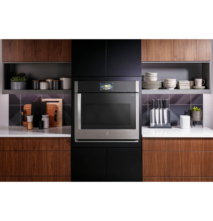 PTS700LSNSS GE Profile™ 30" Smart Built-In Convection Single Wall Oven with Left-Hand Side-Swing Doors