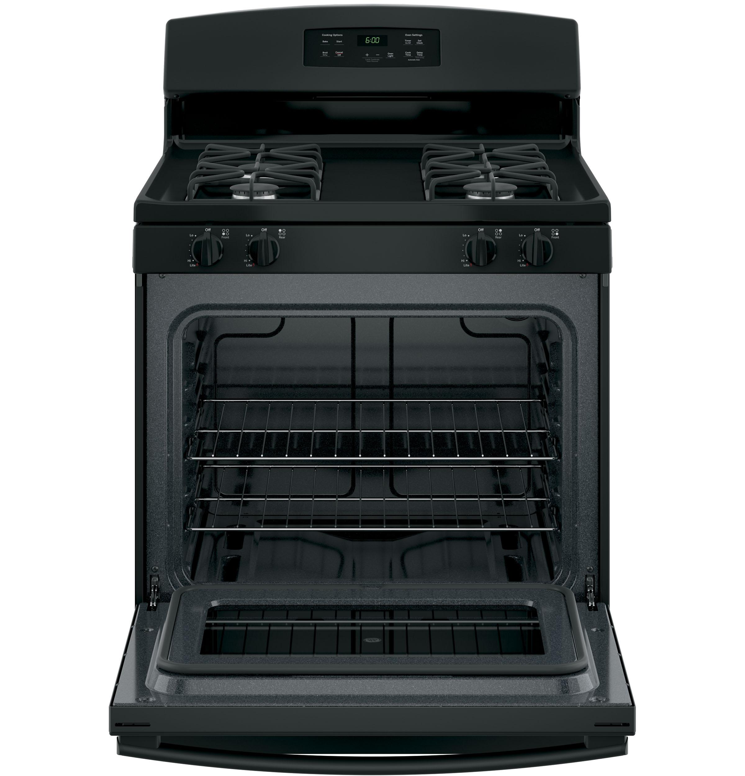 JGBS60DEKBB GE® 30" Free-Standing Gas Range